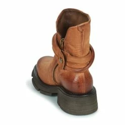 Airstep / A.S.98 - LANE Camel -Bottines / Boots Femme Soldes 22484742 500 E