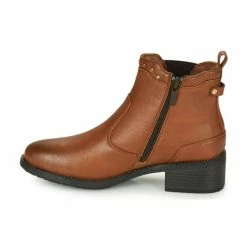 Mustang - 1402503-307 Cognac -Bottines / Boots Femme Soldes 22512018 500 D