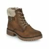 Tom Tailor - 4291014-WHISKY Marron -Bottines / Boots Femme Soldes 22569932 500 A