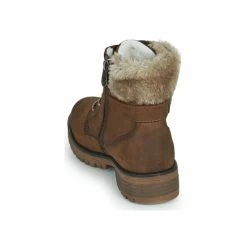 Tom Tailor - 4291014-WHISKY Marron -Bottines / Boots Femme Soldes 22569932 500 E