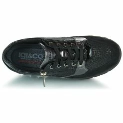 IgI&CO - DONNA ANISIA Noir -Bottines / Boots Femme Soldes 22579789 500 F