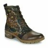 Laura Vita - COCRAILO Marron 1 Laura Vita - COCRAILO Marron -Bottines / Boots Femme Soldes 22873474 500 A