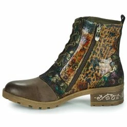 Laura Vita - COCRAILO Marron 11 Laura Vita - COCRAILO Marron -Bottines / Boots Femme Soldes 22873474 500 D