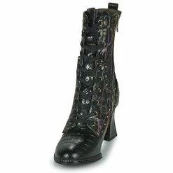 Laura Vita - JACBO Noir -Bottines / Boots Femme Soldes 22873483 500 C