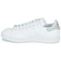Adidas Originals - STAN SMITH W Blanc -Bottines / Boots Femme Soldes 22936584 500 D