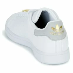 Adidas Originals - STAN SMITH W Blanc -Bottines / Boots Femme Soldes 22936584 500 E
