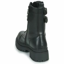 The Divine Factory - HX4703-NOIR Noir -Bottines / Boots Femme Soldes 22968129 500 E