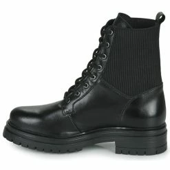 Betty London - PALATANE Noir 11 Betty London - PALATANE Noir -Bottines / Boots Femme Soldes 23132818 500 D