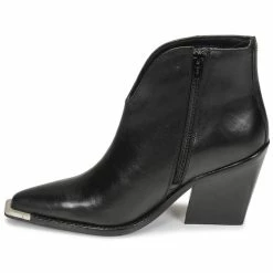 Bronx - NEW-KOLE Noir -Bottines / Boots Femme Soldes 23822319 500 D