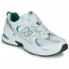 New Balance - 530 Blanc / Bleu -Bottines / Boots Femme Soldes 24119263 500 A