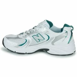 New Balance - 530 Blanc / Bleu -Bottines / Boots Femme Soldes 24119263 500 D
