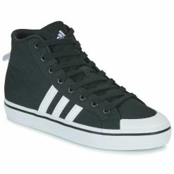 Adidas Sportswear - BRAVADA 2.0 MID Noir / Blanc