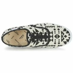 Victoria - INGLES GEOMETRICO LUREX Beige / Noir -Bottines / Boots Femme Soldes 2821985 500 F