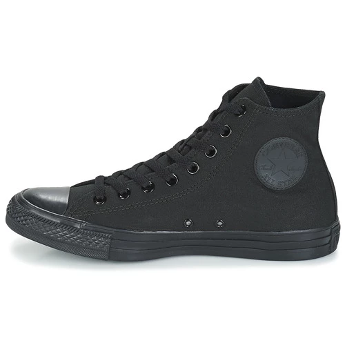 Converse - CHUCK TAYLOR ALL STAR MONOCHROME HI Noir 6 Converse - CHUCK TAYLOR ALL STAR MONOCHROME HI Noir – Image 4