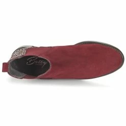Betty London - FREMOUJE Bordeaux -Bottines / Boots Femme Soldes 3905961 500 F