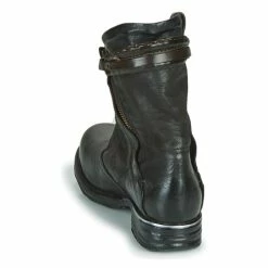 Airstep / A.S.98 - SAINT METAL ZIP Noir -Bottines / Boots Femme Soldes 432895 500 E
