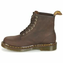 Dr. Martens - 1460 Marron Foncé -Bottines / Boots Femme Soldes 4842 500 D