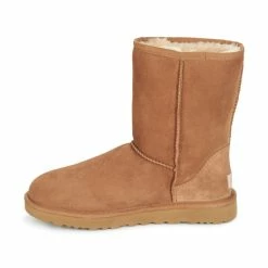 UGG - CLASSIC SHORT II Camel -Bottines / Boots Femme Soldes 6021512 500 D