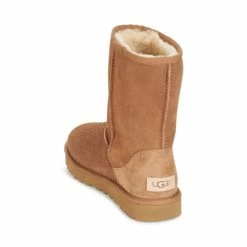UGG - CLASSIC SHORT II Camel -Bottines / Boots Femme Soldes 6021512 500 E