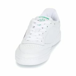 Reebok Classic - CLUB C 85 Blanc/ Vert 10 Reebok Classic - CLUB C 85 Blanc/ Vert -Bottines / Boots Femme Soldes 6686705 500 C