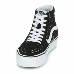 Vans - SK8-HI PLATFORM 2.1 Noir / Blanc -Bottines / Boots Femme Soldes 7800590 500 C