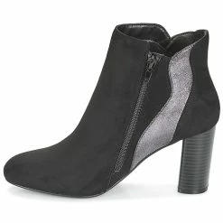 Moony Mood - JERDA Noir 11 Moony Mood - JERDA Noir -Bottines / Boots Femme Soldes 7807852 500 D