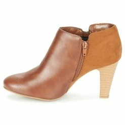 Moony Mood - FADI Camel 11 Moony Mood - FADI Camel -Bottines / Boots Femme Soldes 7807858 500 D