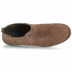 Hush Puppies - COLETTE Marron 13 Hush Puppies - COLETTE Marron -Bottines / Boots Femme Soldes 8085396 500 F