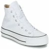 Converse - CHUCK TAYLOR ALL STAR LIFT CANVAS HI Blanc -Bottines / Boots Femme Soldes 8151803 500 A