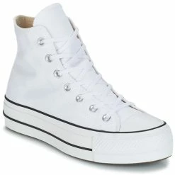 Converse - CHUCK TAYLOR ALL STAR LIFT CANVAS HI Blanc