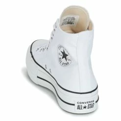 Converse - CHUCK TAYLOR ALL STAR LIFT CANVAS HI Blanc -Bottines / Boots Femme Soldes 8151803 500 E