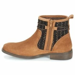 André - MEXICA Marron -Bottines / Boots Femme Soldes 8397013 500 D