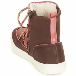 André - SNOW Marron -Bottines / Boots Femme Soldes 8397128 500 E