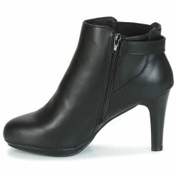 André - RACHEL Noir -Bottines / Boots Femme Soldes 8397239 500 D
