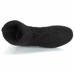 André - CROCUS Noir -Bottines / Boots Femme Soldes 8397357 500 F