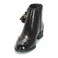 André - ALINA Noir -Bottines / Boots Femme Soldes 8397654 500 C