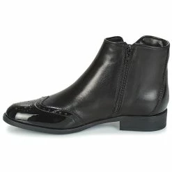 André - ALINA Noir -Bottines / Boots Femme Soldes 8397654 500 D