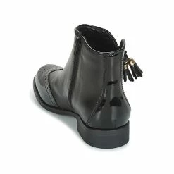 André - ALINA Noir -Bottines / Boots Femme Soldes 8397654 500 E