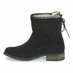 André - TELEX Noir -Bottines / Boots Femme Soldes 8397682 500 D