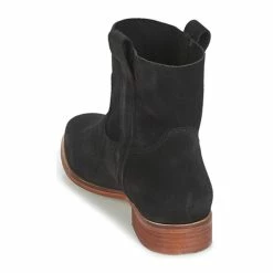 André - TITAINE Noir -Bottines / Boots Femme Soldes 8397683 500 E