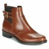 André - CARLIN Marron 2 André - CARLIN Marron -Bottines / Boots Femme Soldes 8397700 500 A