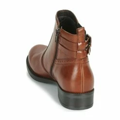 André - CARLIN Marron -Bottines / Boots Femme Soldes 8397700 500 E