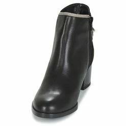 André - TIRON Noir 10 André - TIRON Noir -Bottines / Boots Femme Soldes 8397730 500 C
