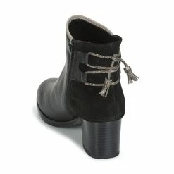 André - TIRON Noir 12 André - TIRON Noir -Bottines / Boots Femme Soldes 8397730 500 E