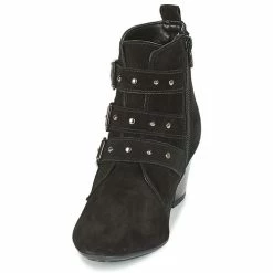 André - TRACY Noir 10 André - TRACY Noir -Bottines / Boots Femme Soldes 8397748 500 C