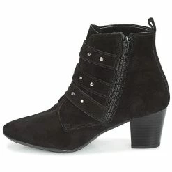 André - TRACY Noir 11 André - TRACY Noir -Bottines / Boots Femme Soldes 8397748 500 D