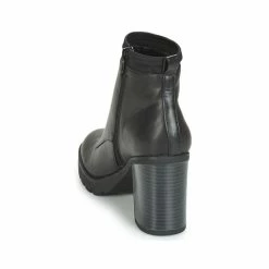 André - TROUBADOUR Noir -Bottines / Boots Femme Soldes 8397759 500 E