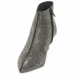 André - FALLEEN Noir -Bottines / Boots Femme Soldes 8397762 500 C