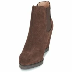 André - TONKA Marron -Bottines / Boots Femme Soldes 8397775 500 C