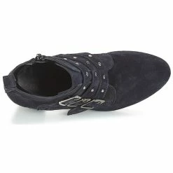 André - TRACY Bleu -Bottines / Boots Femme Soldes 8397777 500 F